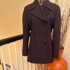 Flirt Italy 🔥sale🔥Women's Double-Breasted Brown Jacket made in Italy